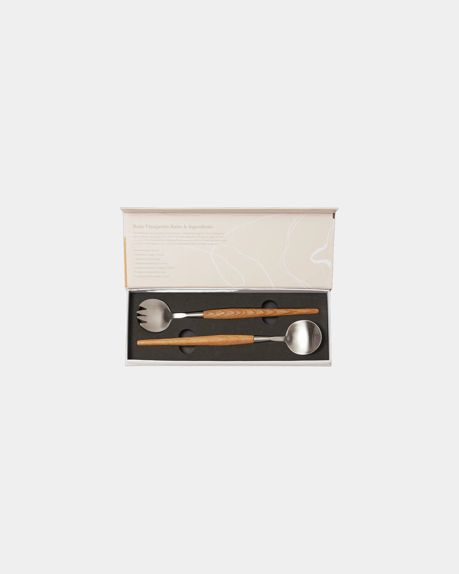 Servierbesteck Holz Vinga Retro zum Personalisieren - 1