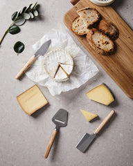 Käsemesser-Set Edelstahl Vinga Retro zum Personalisieren - 3