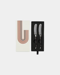 Buttermesser Set Edelstahl Vinga Gigaro zum Personalisieren - 1
