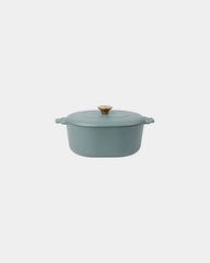 Cocotte Gusseisen Vinga Monte Heritage 4L zum Personalisieren - Blau