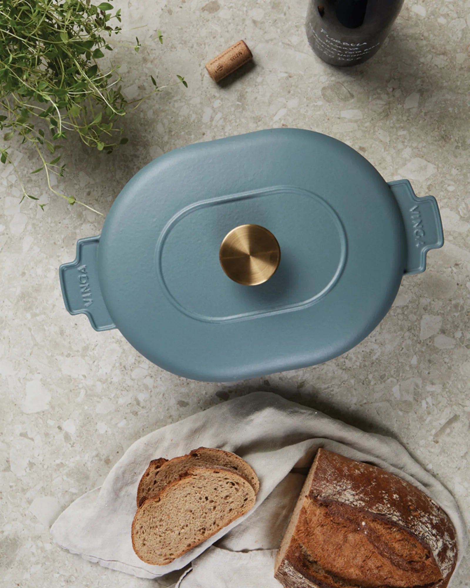 Cocotte Gusseisen Vinga Monte Heritage 4L zum Personalisieren - 11