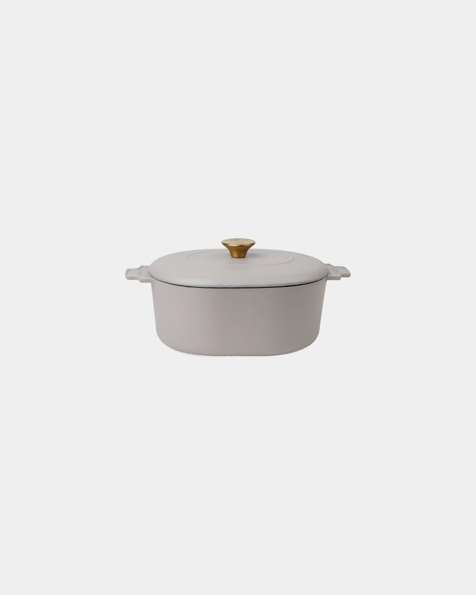 Cocotte Gusseisen Vinga Monte Heritage 4L zum Personalisieren - Grau