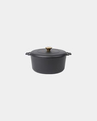 Cocotte Eisen Vinga Monte Heritage zum Personalisieren - Schwarz