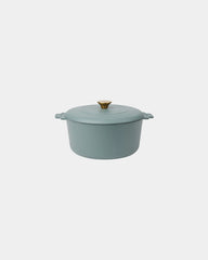 Cocotte Eisen Vinga Monte Heritage zum Personalisieren - Blau