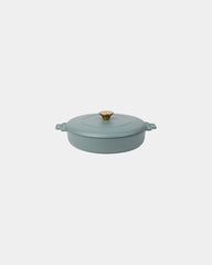 Gusseisen-Bräter 2,5 L Vinga Monte heritage zum Personalisieren - Blau