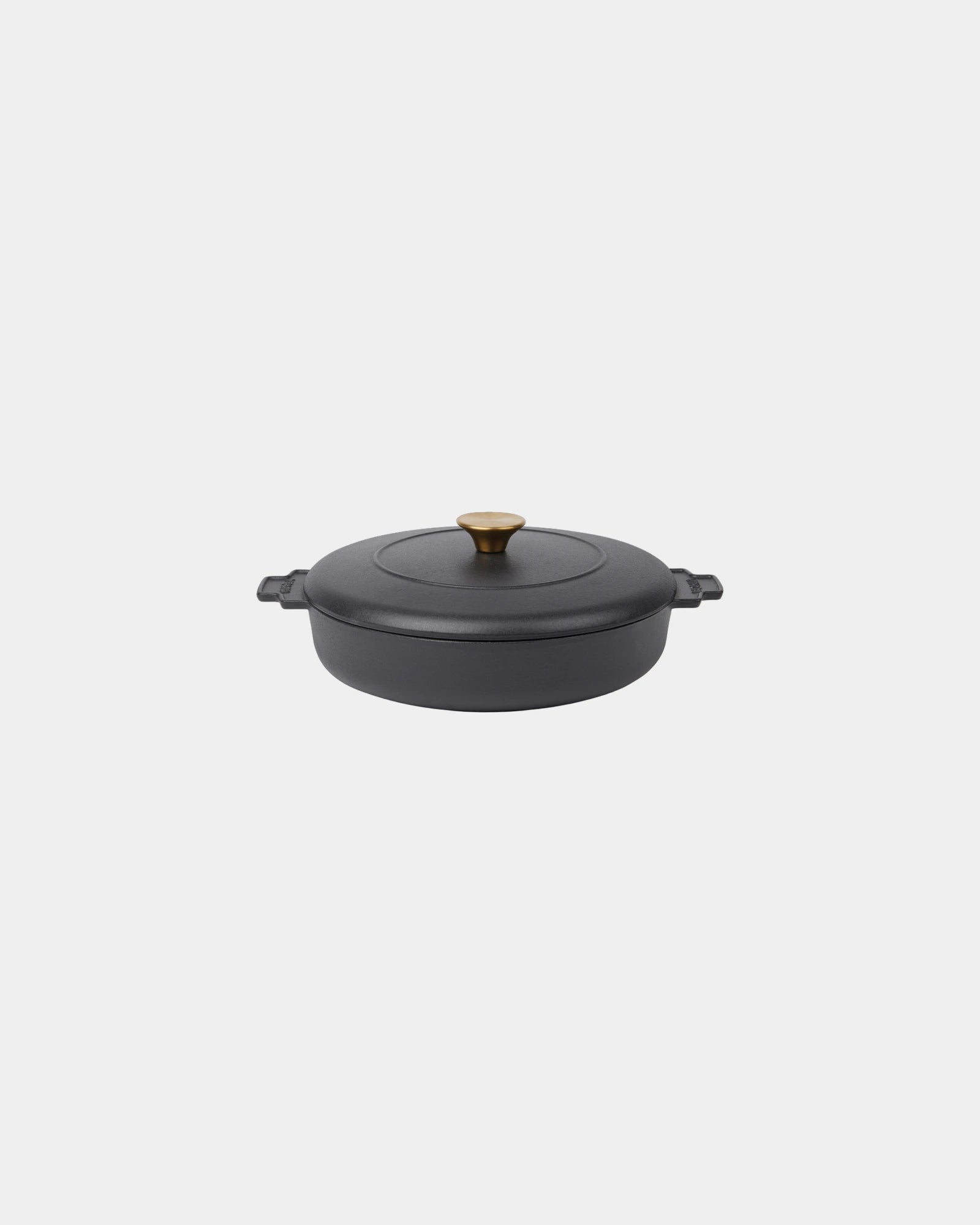 Gusseisen-Bräter 2,5 L Vinga Monte heritage zum Personalisieren - Schwarz