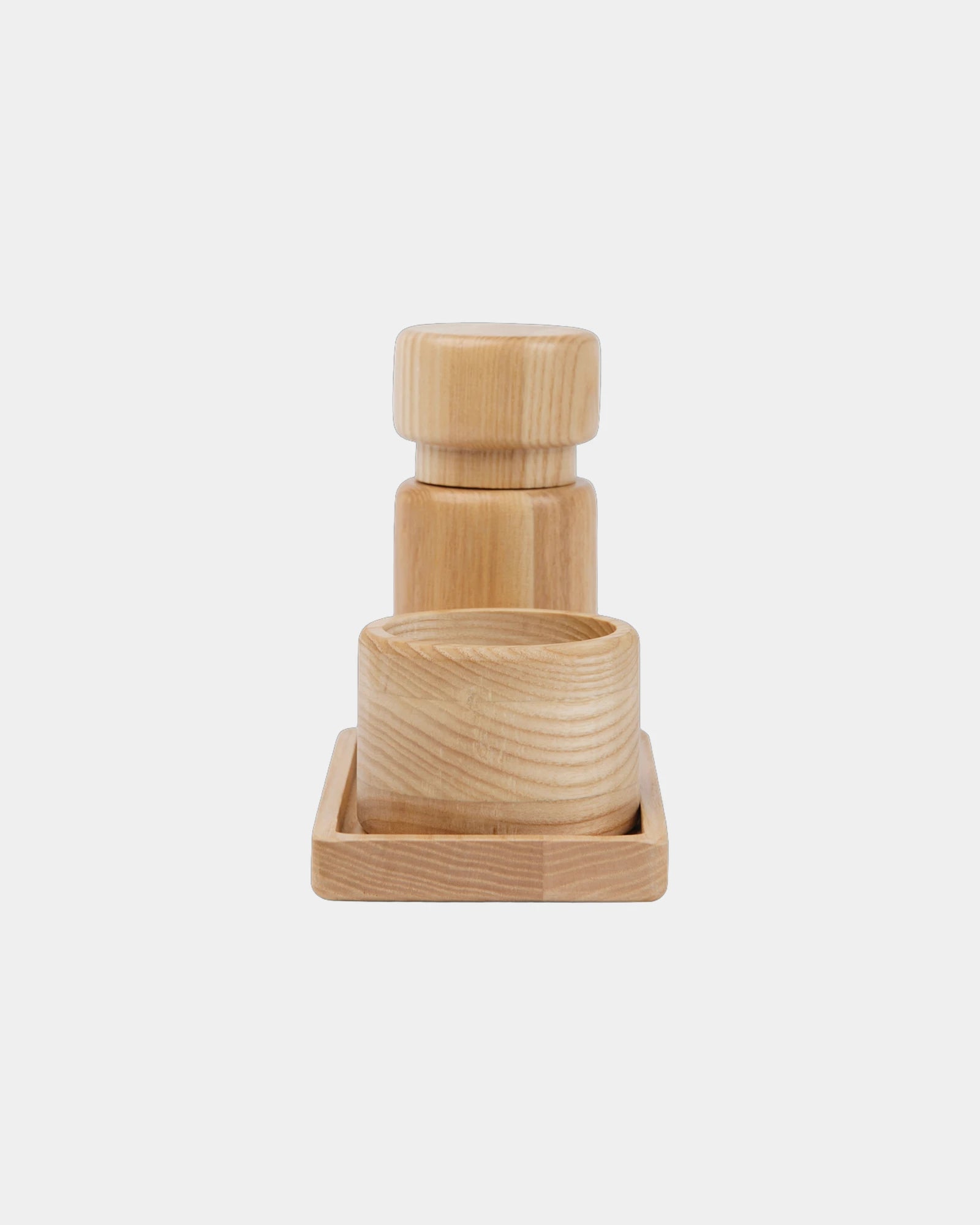 Salz- und Pfeffer-Set Holz Vinga Retro zum Personalisieren - 4