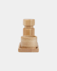 Salz- und Pfeffer-Set Holz Vinga Retro zum Personalisieren - 4