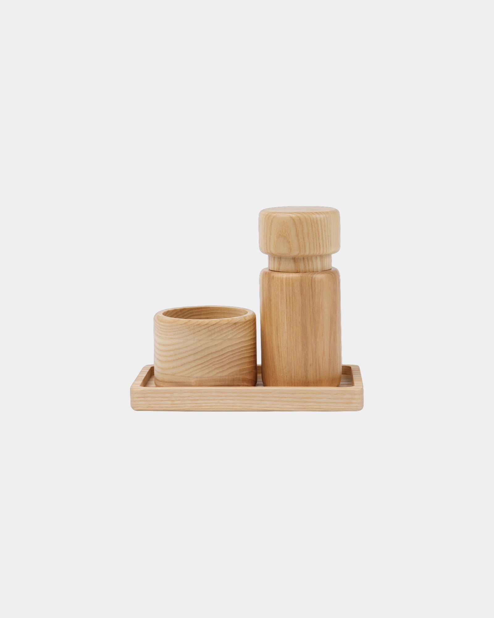 Salz- und Pfeffer-Set Holz Vinga Retro zum Personalisieren - 2