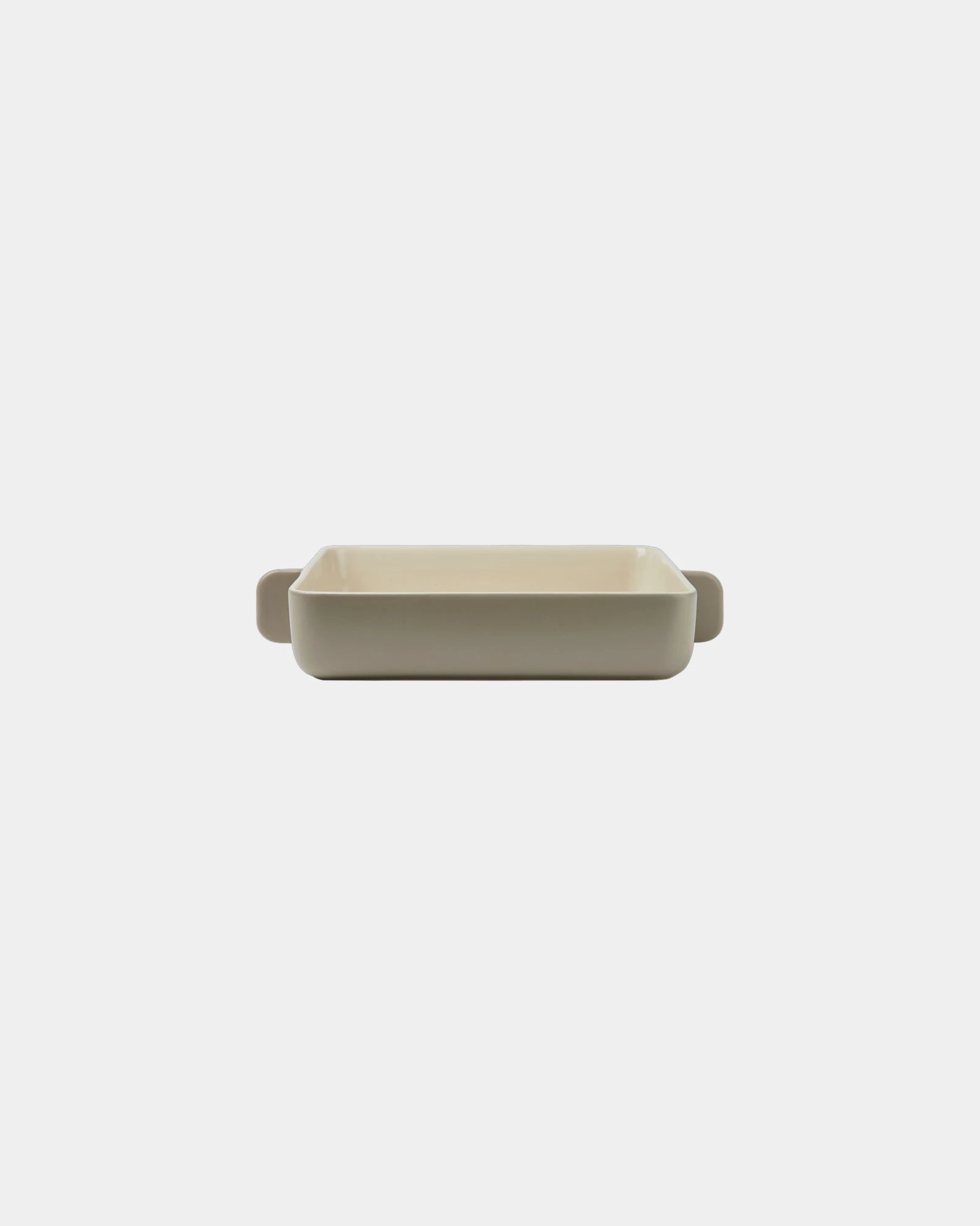 Backform Steinzeug Vinga Monte 33 x 26 cm zum Personalisieren - Grau