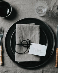 Set von 2 Tellern 20 cm Vinga Nomimono zum Personalisieren - 9