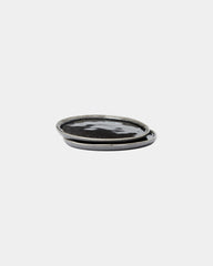 Set von 2 Tellern 26,5 cm Vinga zum Personalisieren - Schwarz