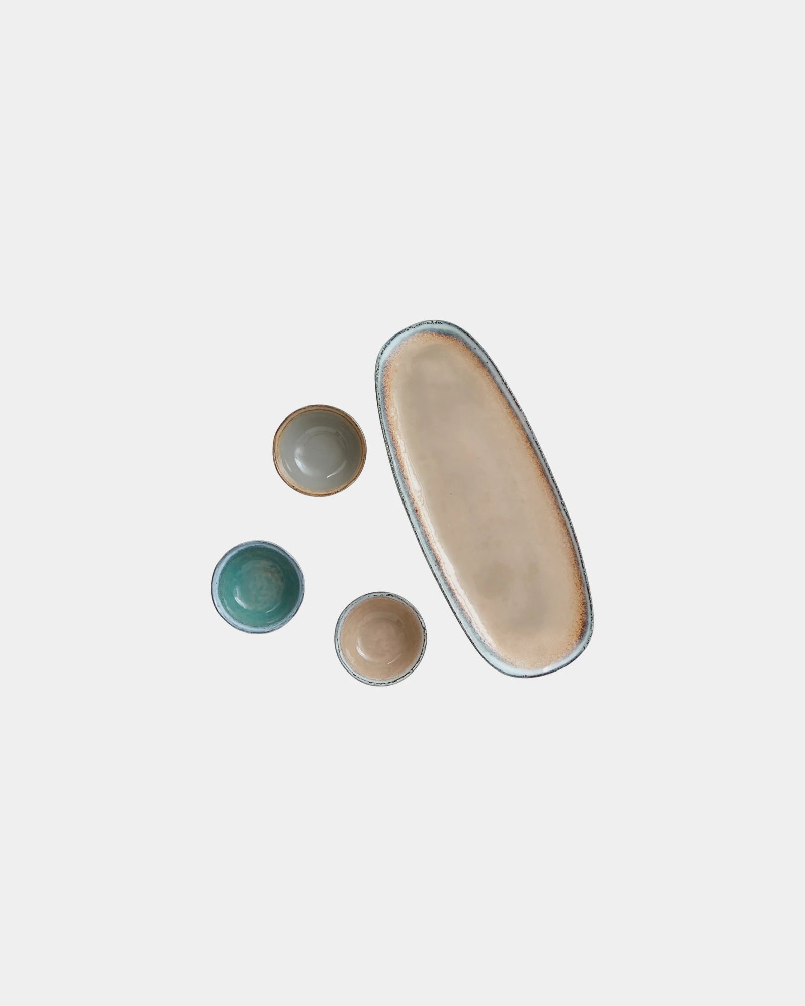 Set von 3 Schalen Vinga Nomimono zum Personalisieren - 1