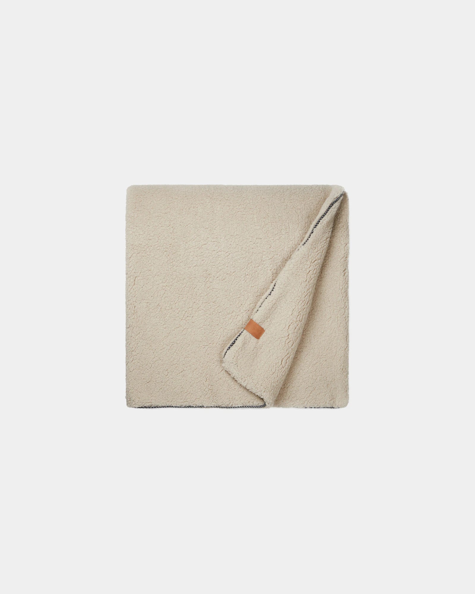 Plaid rPET Vinga Maine 170 x 130 cm zum Personalisieren - Braun