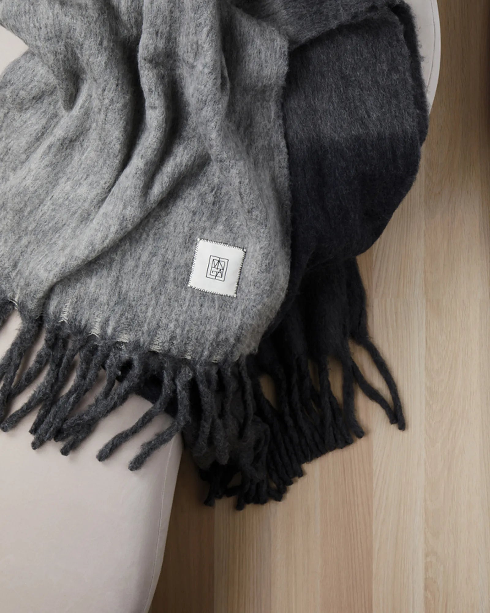 Plaid Acrylique und Wolle Vinga Saletto zum Personalisieren - 4
