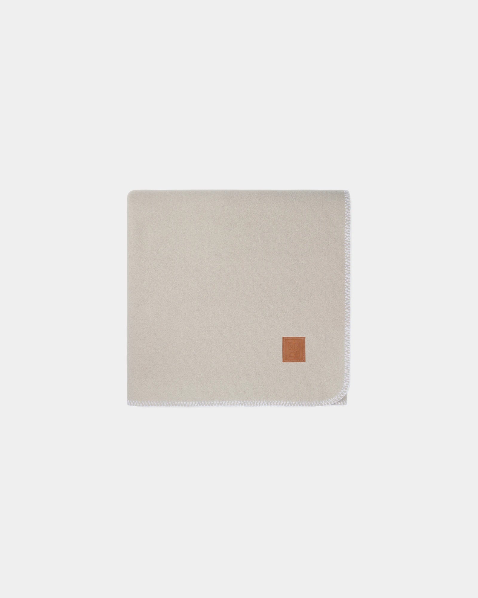 Decke rPET GRS Vinga Moulton zum Personalisieren - Beige