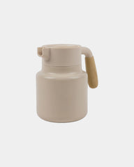 Isolierkanne Edelstahl Vinga 1,2L zum Personalisieren - Beige