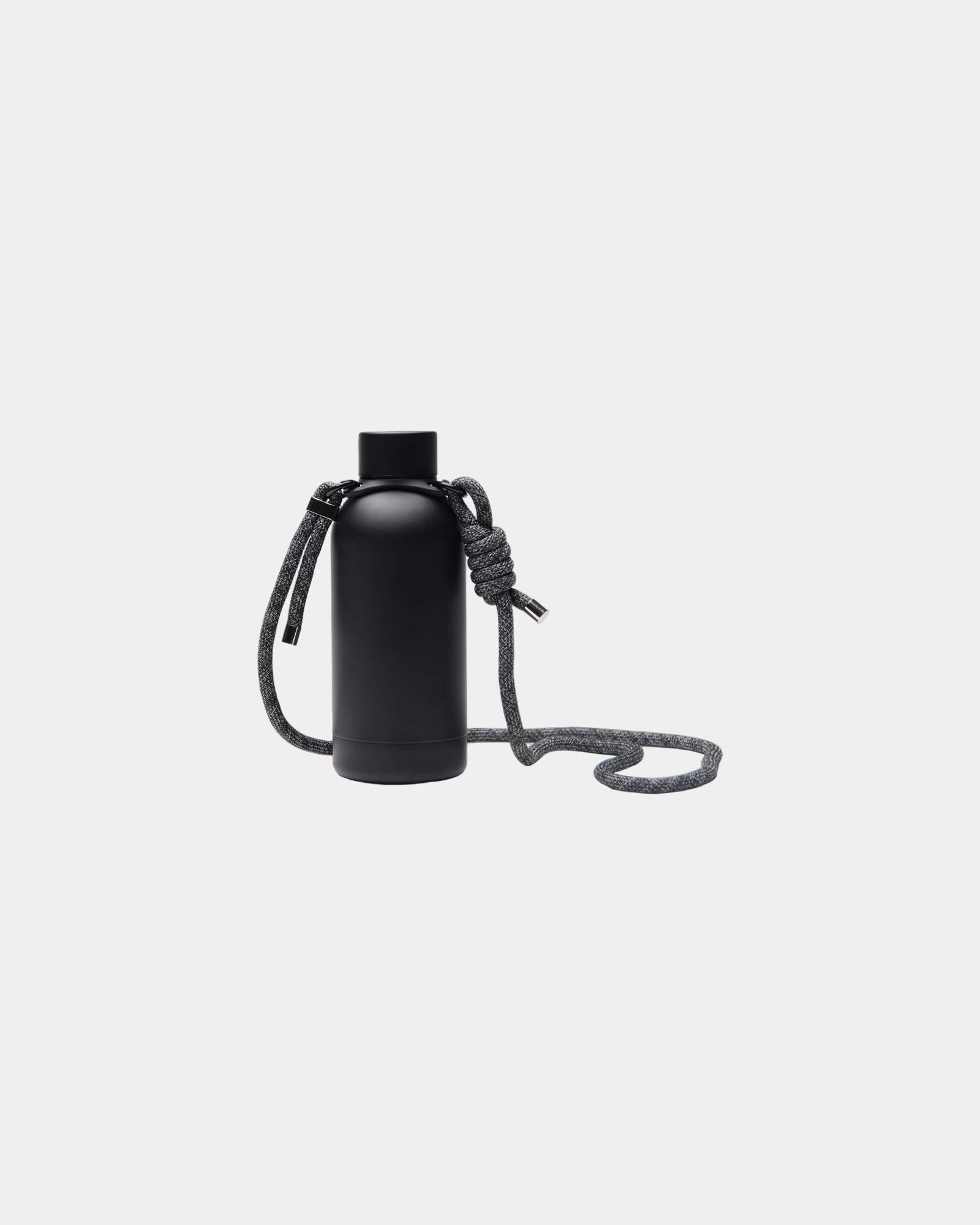 Isolierflasche Edelstahl Vinga 400ml zum Personalisieren - Schwarz