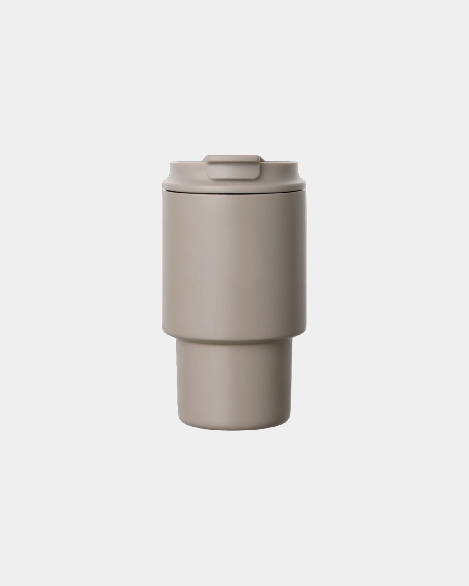 Tasse 350ml Edelstahl Vinga Nagano zum Personalisieren - Grau