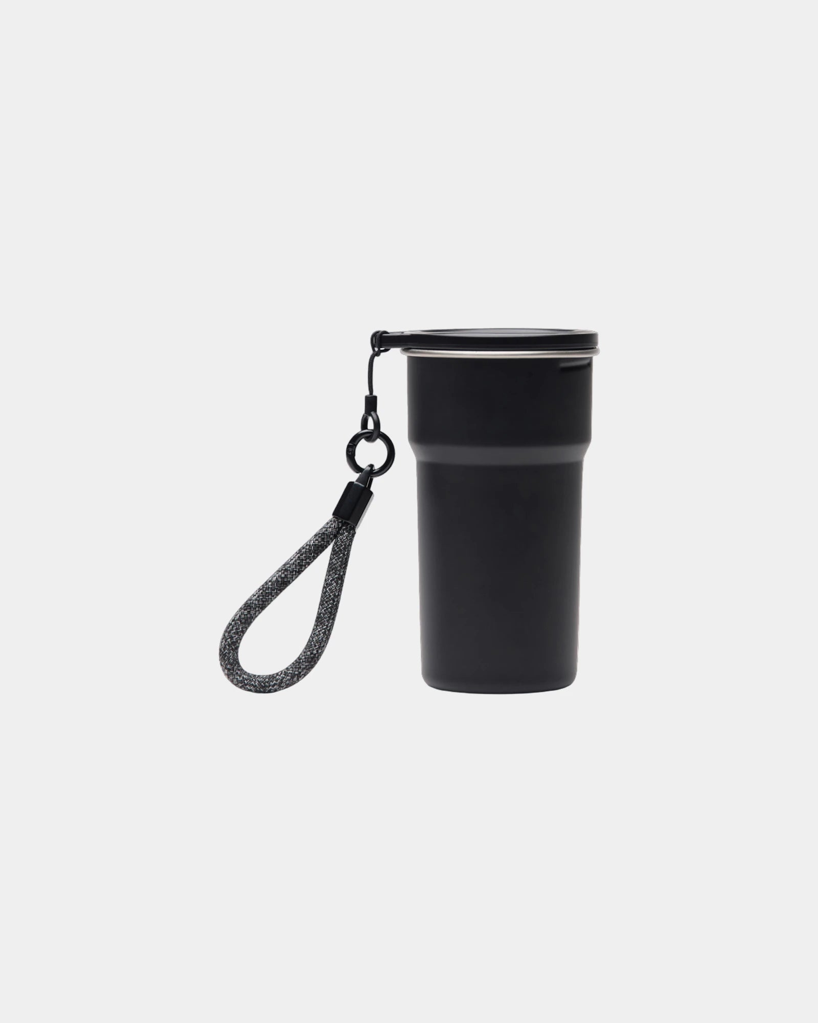 Tassen Set Edelstahl Vinga 4x250ml zum Personalisieren - Schwarz