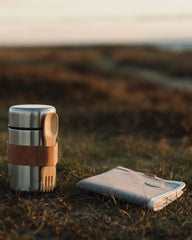 Isolierflasche für Lebensmittel Edelstahl Vinga Miles zum Personalisieren - 3