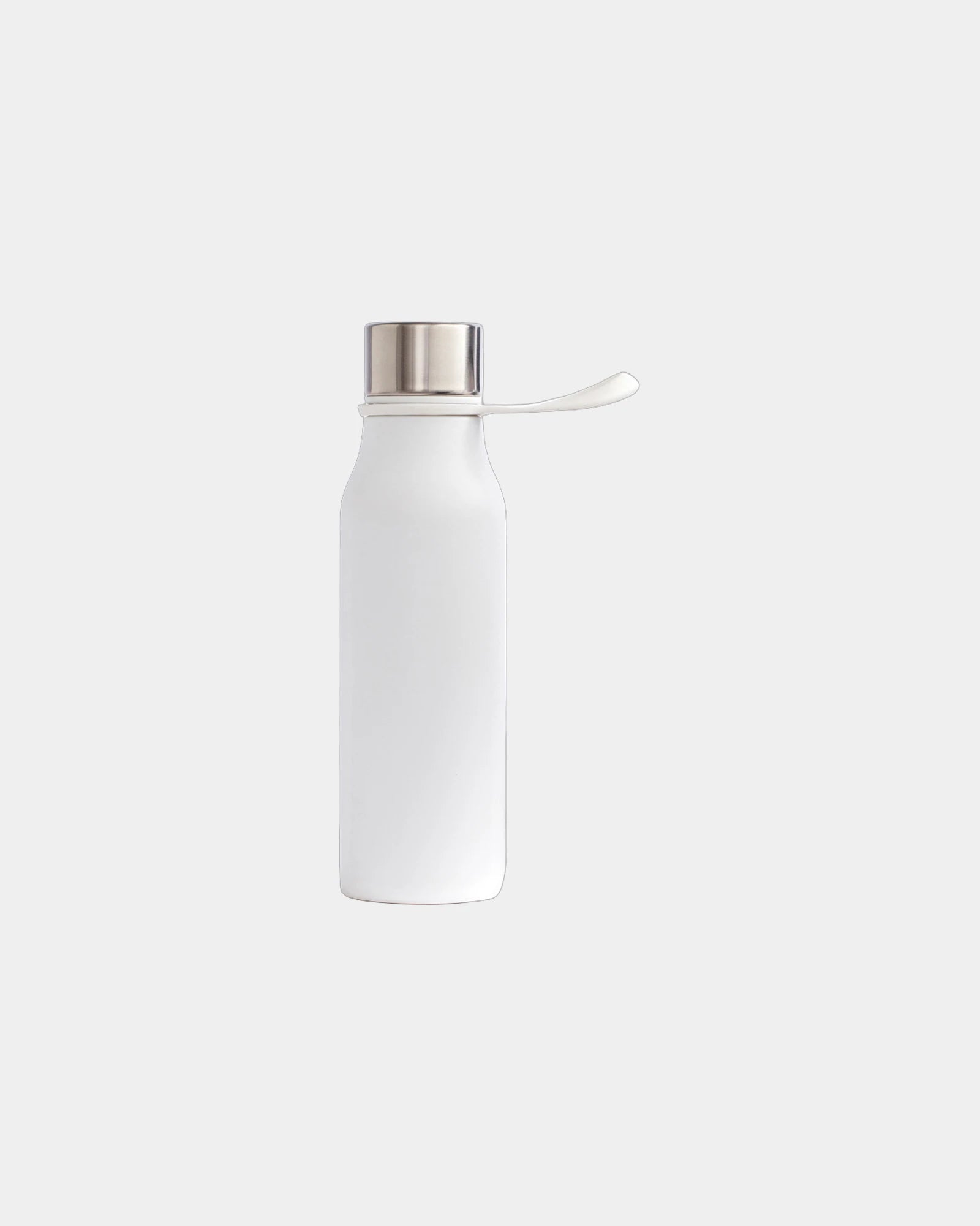 Isolierflasche Edelstahl Vinga 450ml Lean zum Personalisieren - Weiß