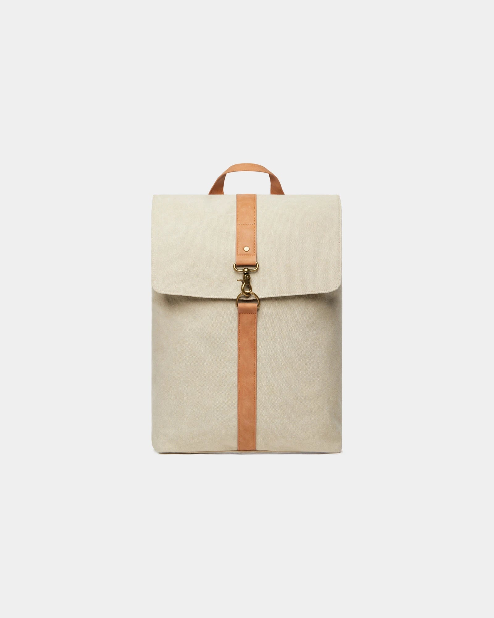 Rucksack recycelt Vinga Bosler 17L zum Personalisieren - Beige