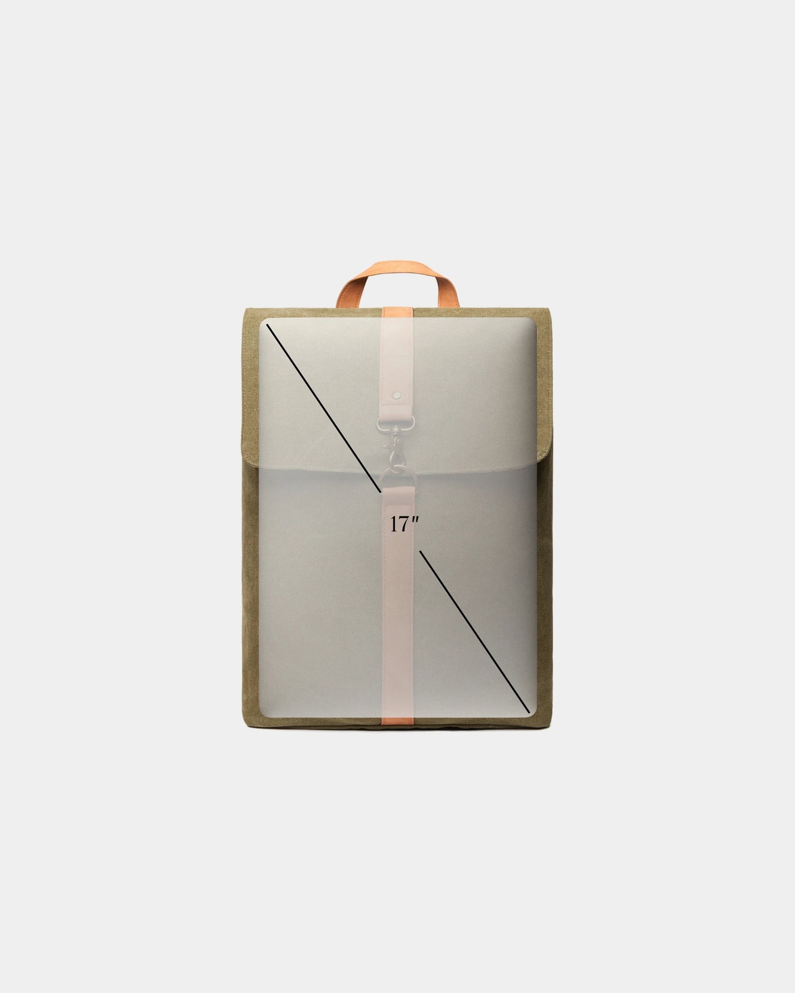 Rucksack recycelt Vinga Bosler 17L zum Personalisieren - 3