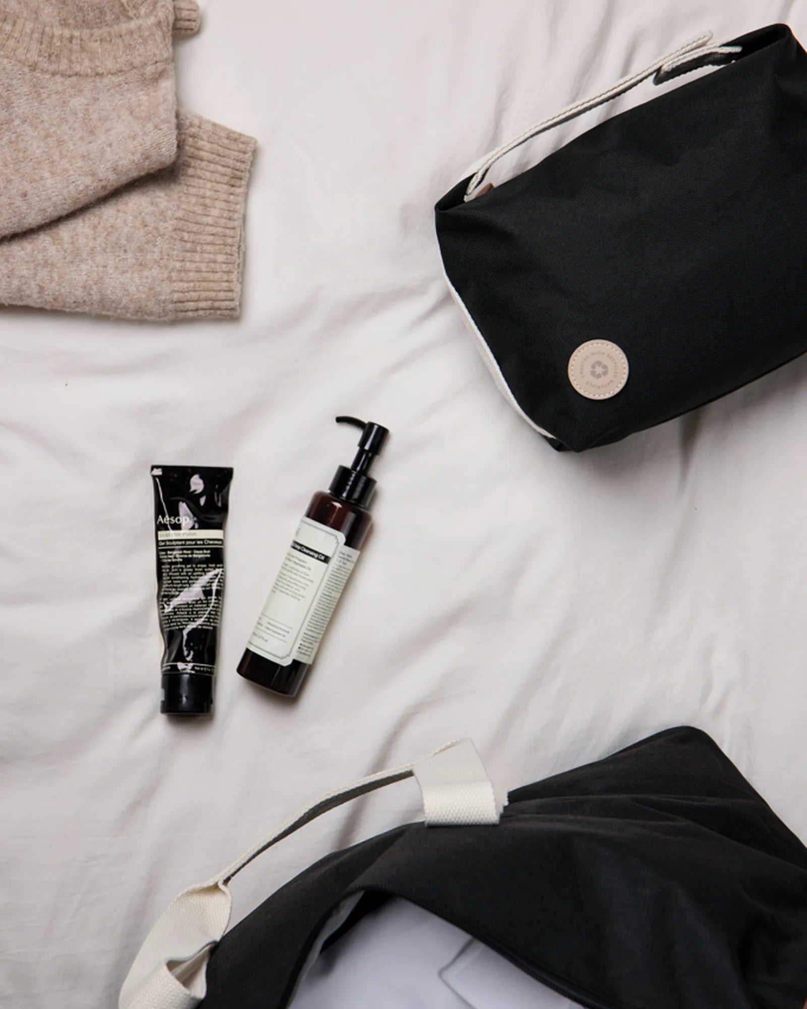 Kosmetiktasche recycelt Vinga Sortino zum Personalisieren - 6
