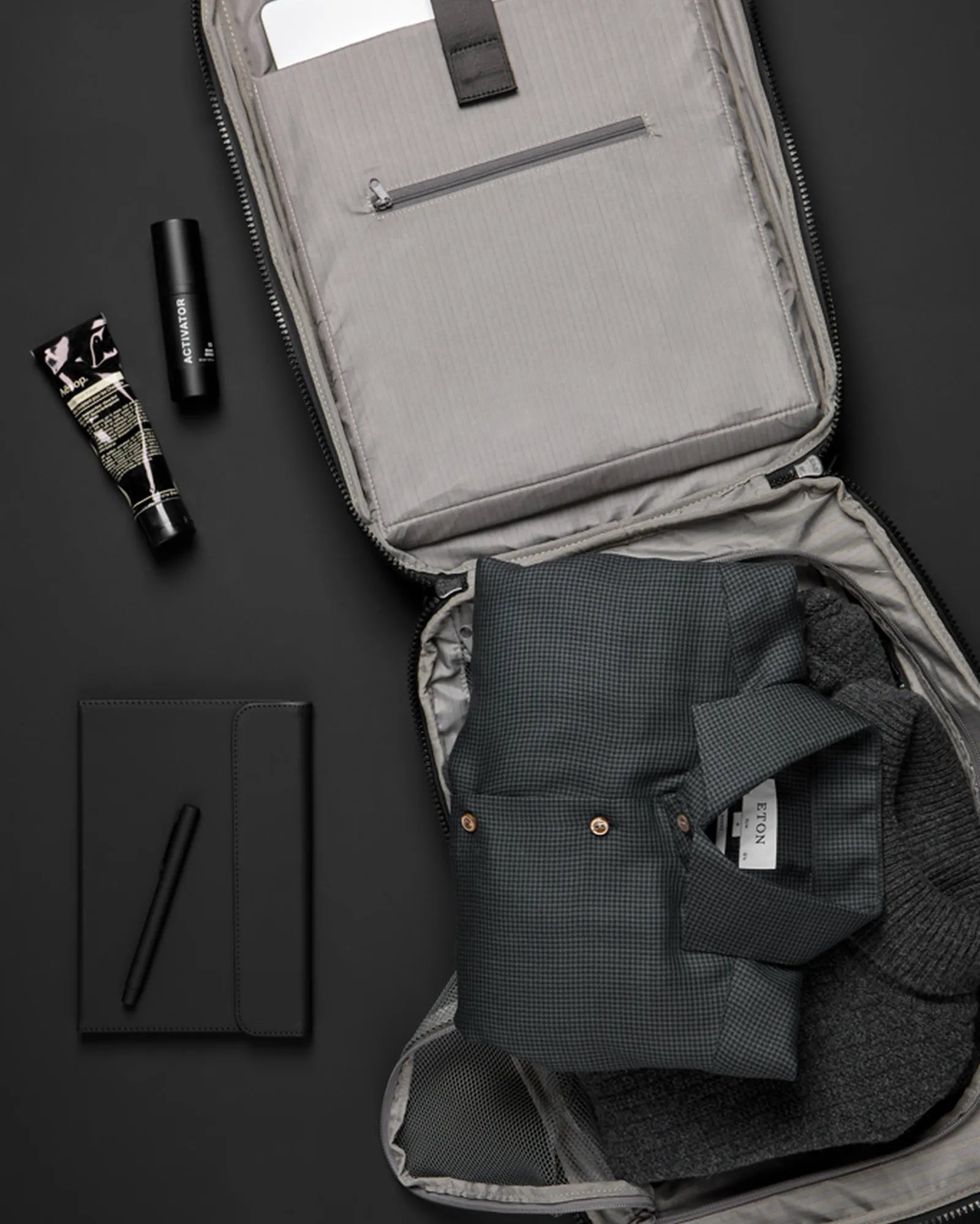 Rucksack recycelt Vinga Baltimore zum Personalisieren - 8