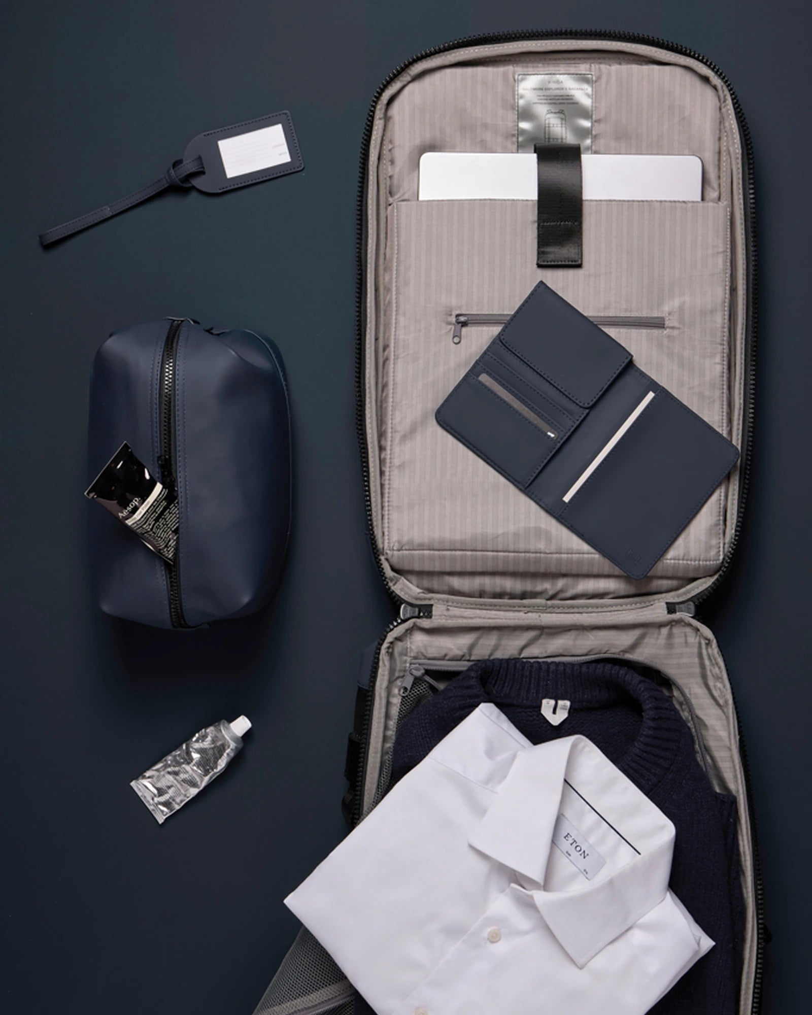 Rucksack recycelt Vinga Baltimore zum Personalisieren - 34