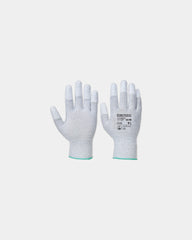 Gant Vending Fingertip antistatisch PU beschichtet zum Personalisieren - Grau