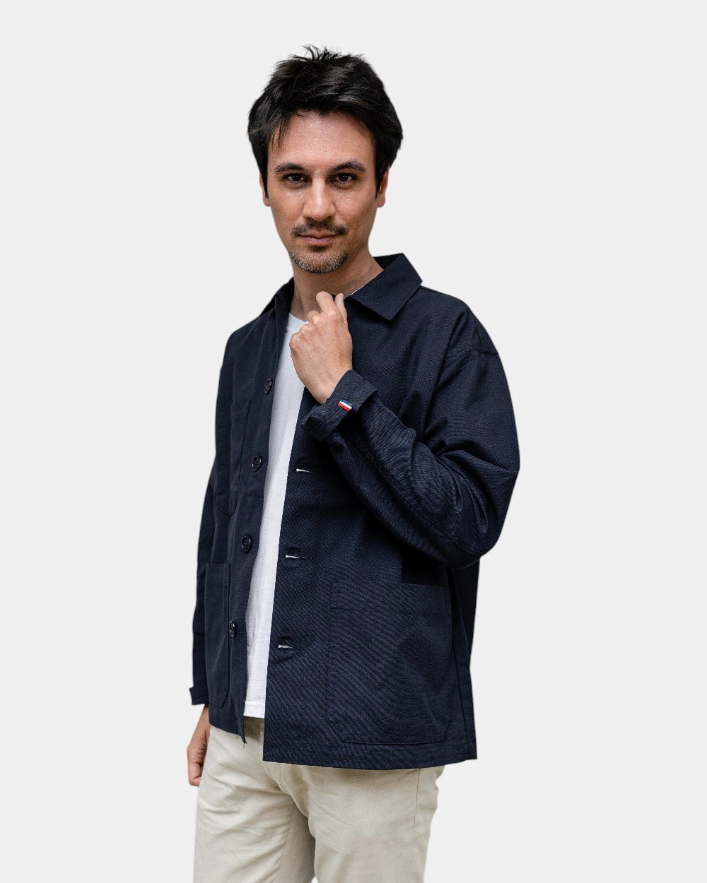 Unisex-Überhemd aus Canvas zum Personalisieren