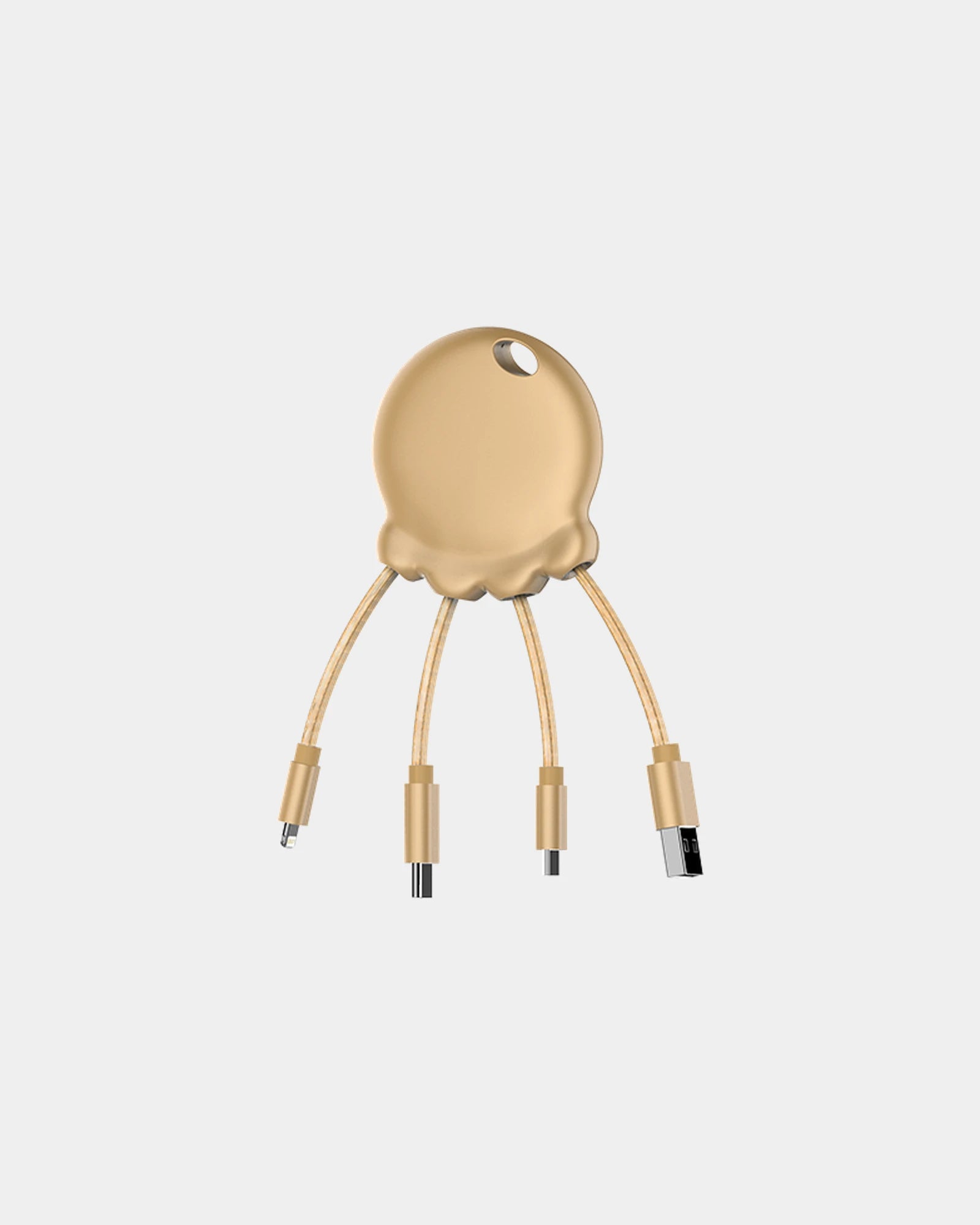 Powerbank 1000mAh ABS Octopus Booster zum Personalisieren - Gold