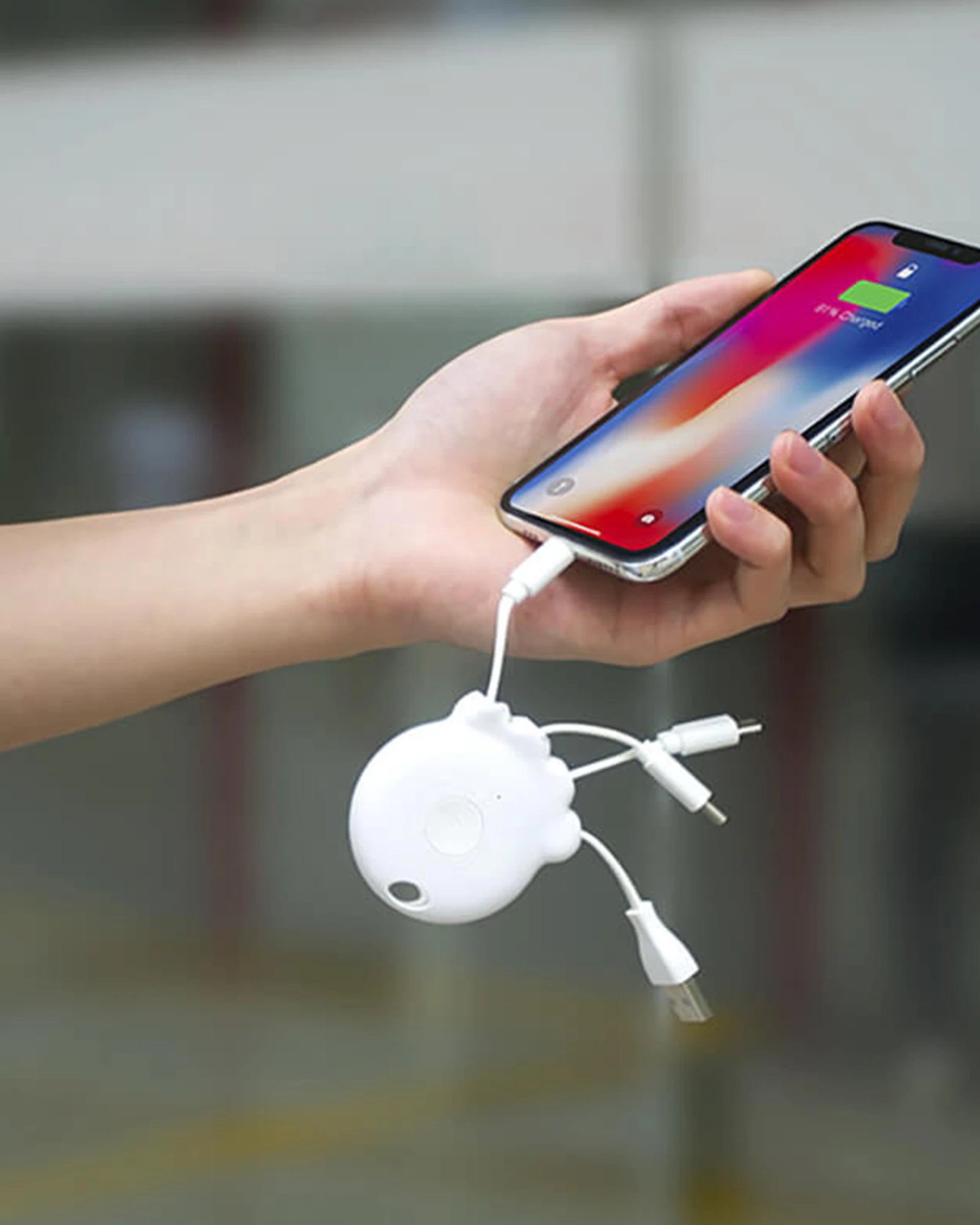 Powerbank 1000mAh ABS Octopus Booster zum Personalisieren - 11