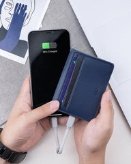 Kartenetui anti-RFID mit Powerbank zum Personalisieren - 4
