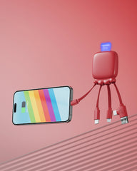 Powerbank 3000mAh Multi-Kabel XOOPAR Gamma zum Personalisieren - 4