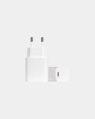 USB-C Ladegerät 20W Bolt zum Personalisieren - Weiß