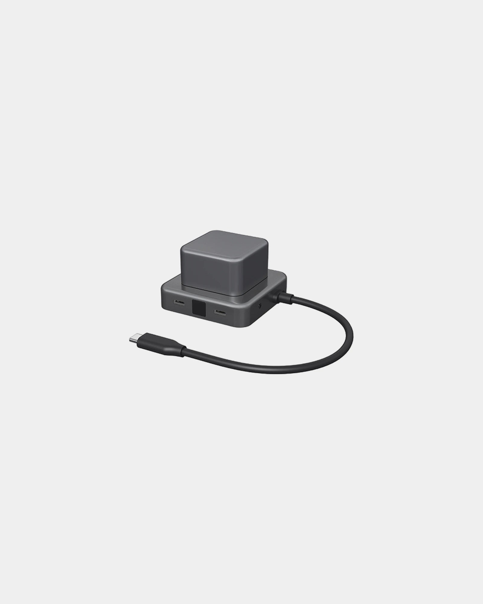 Hub 7-en-1 Aluminium recycelt XOOPAR CUBBI zum Personalisieren - 3