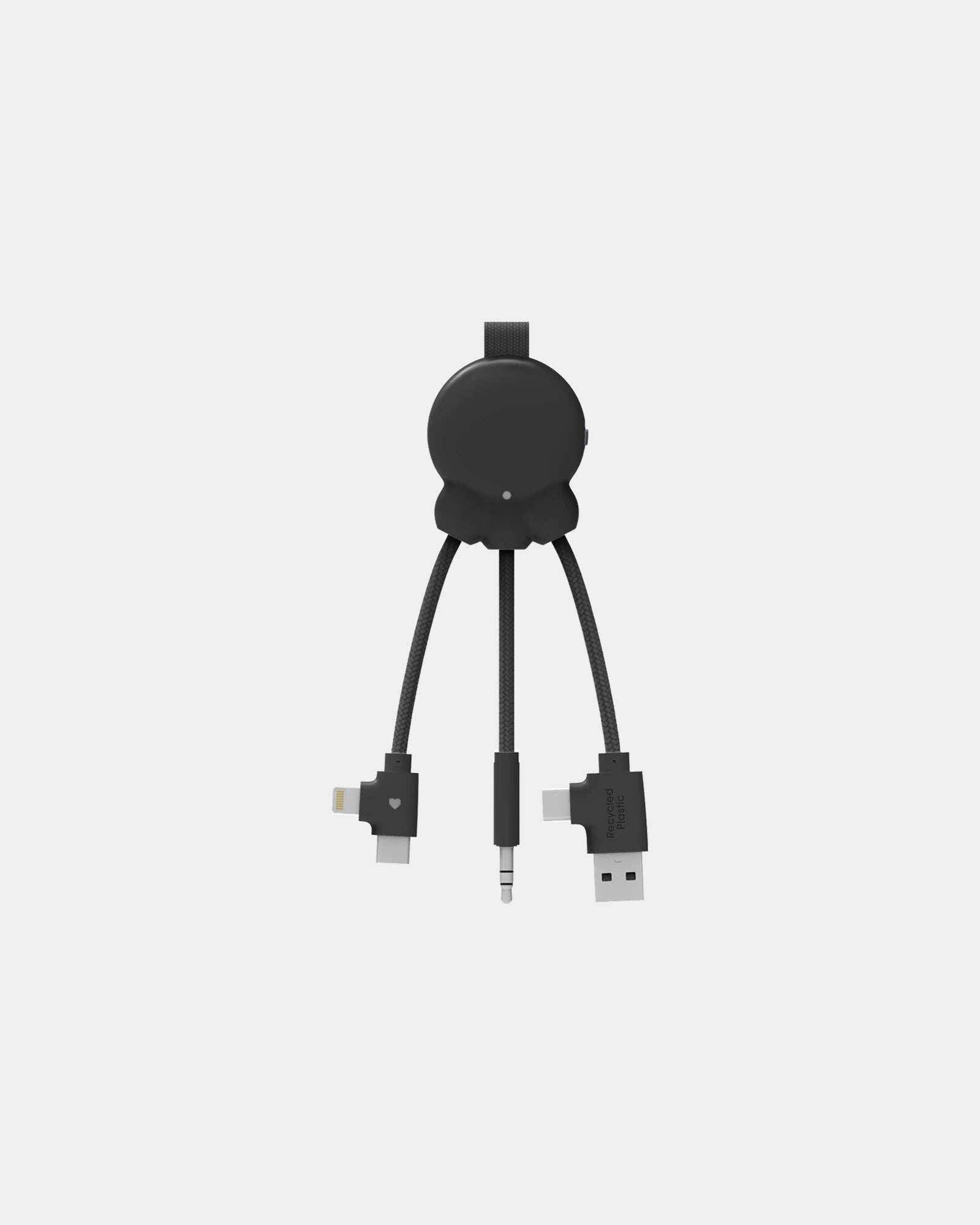 Kabel USB OCTOPUS BT zum Personalisieren - Schwarz