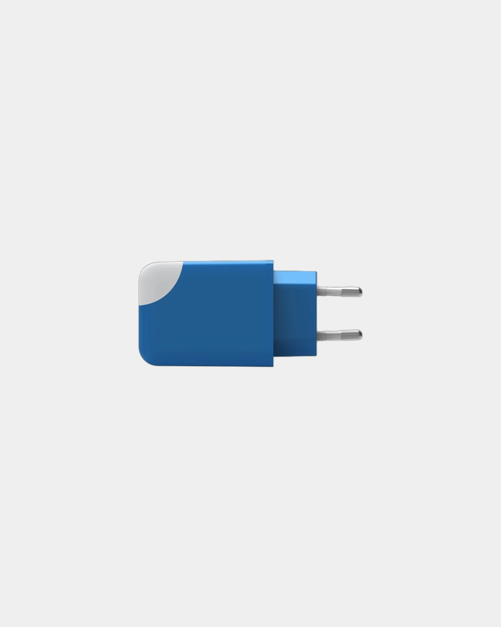 Adapter USB C und USB A 65W zum Personalisieren - Blau