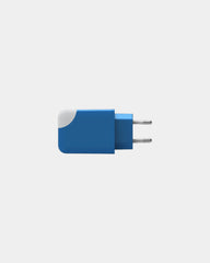 Adapter USB C und USB A 65W zum Personalisieren - Blau