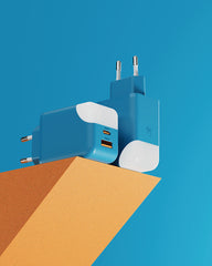 Adapter USB C und USB A 65W zum Personalisieren - 12