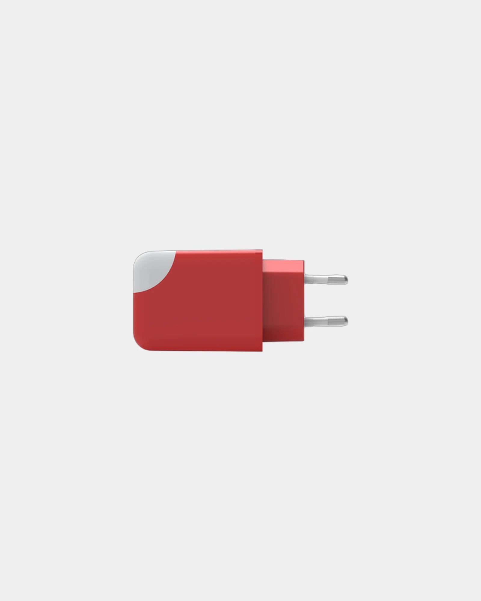 Adapter USB C und USB A 65W zum Personalisieren - Rot