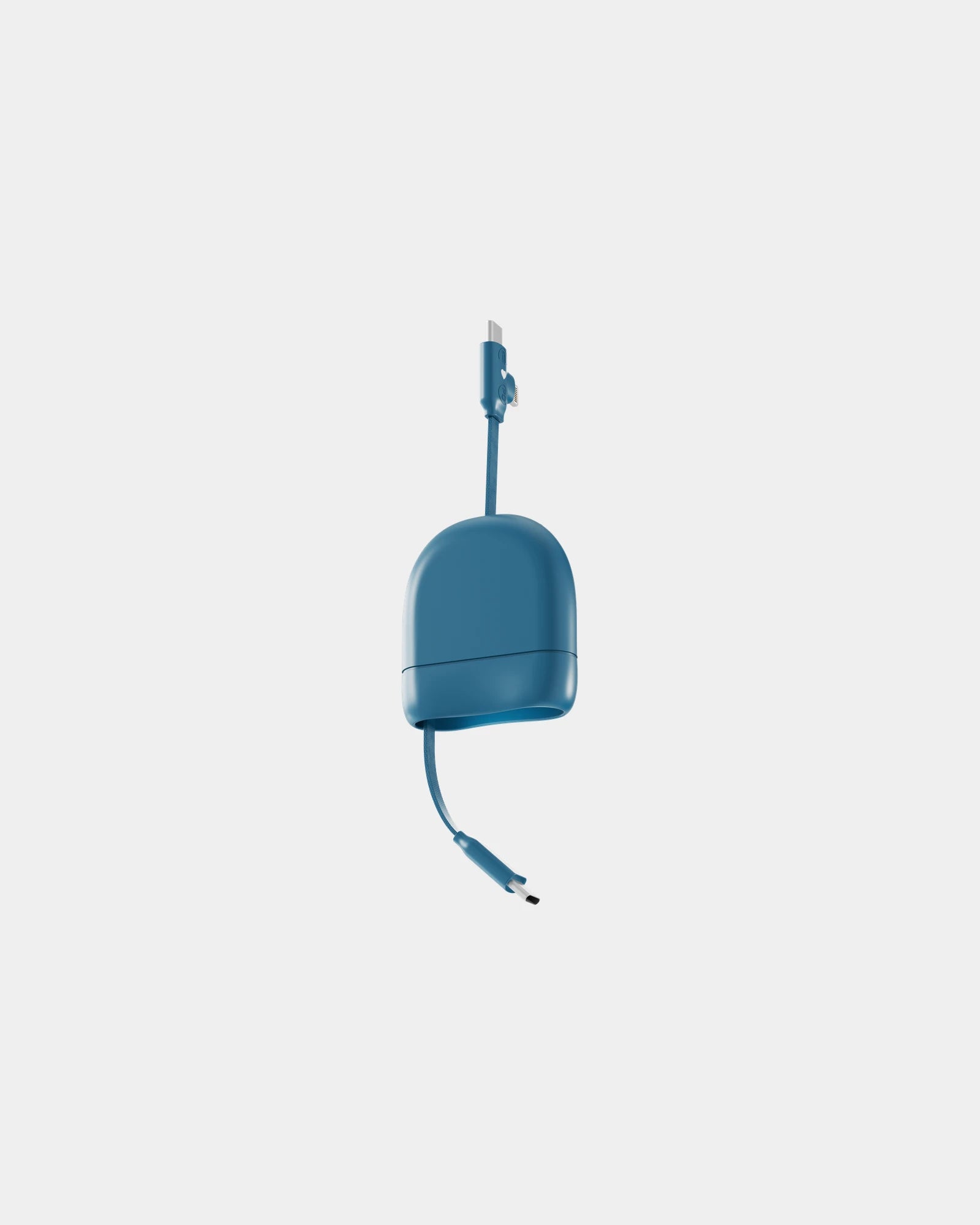 Ladekabel USB-C und Lightning XOOPAR OCTOLONGI zum Personalisieren - Blau