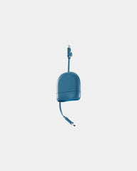 Ladekabel USB-C und Lightning XOOPAR OCTOLONGI zum Personalisieren - Blau