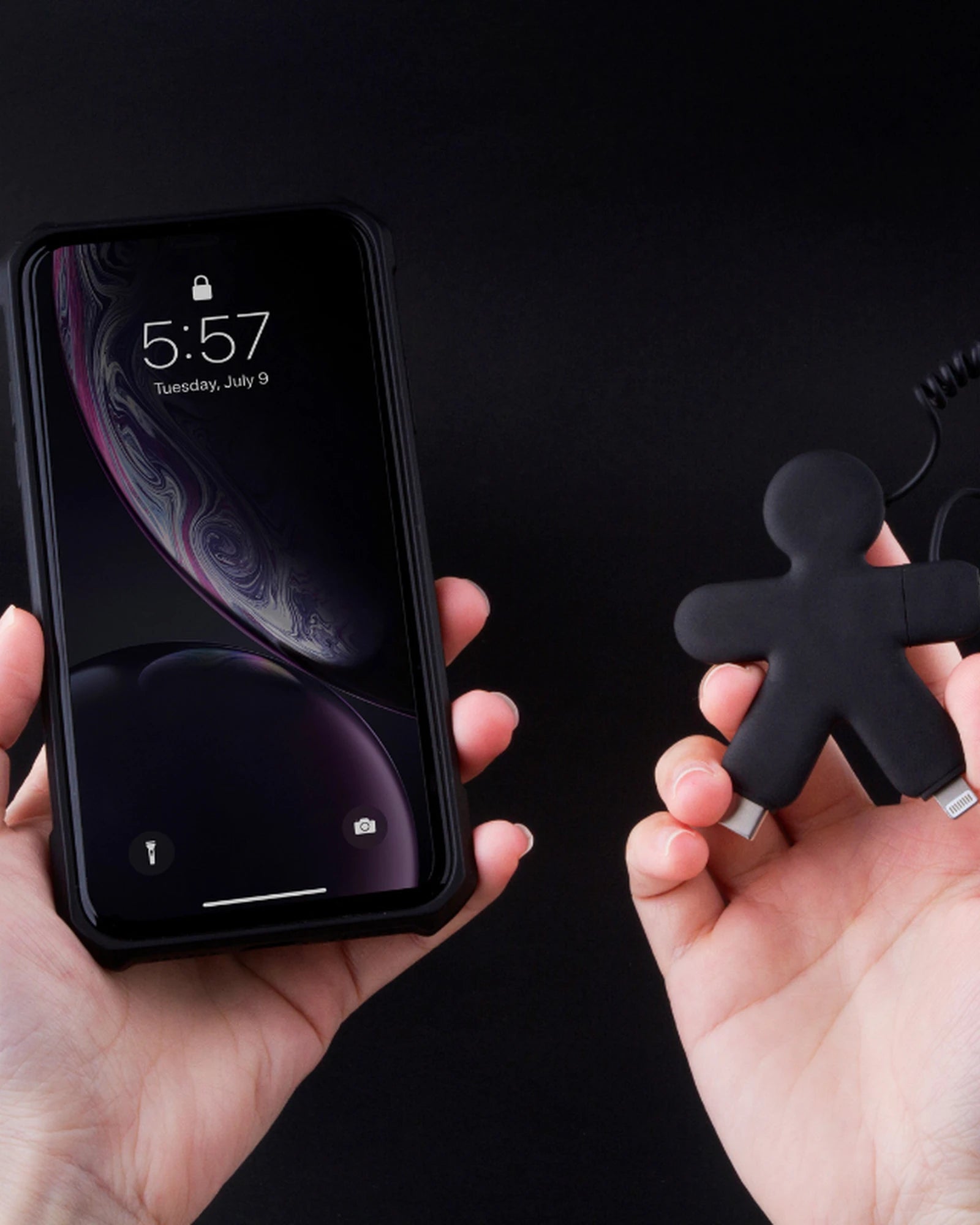 Ladekabel USB-C und Lightning XOOPAR OCTOLONGI zum Personalisieren - 9