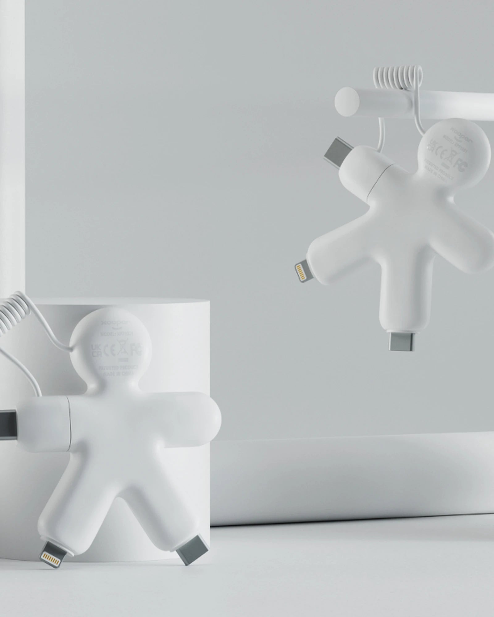 Ladekabel USB-C und Lightning XOOPAR OCTOLONGI zum Personalisieren - 3