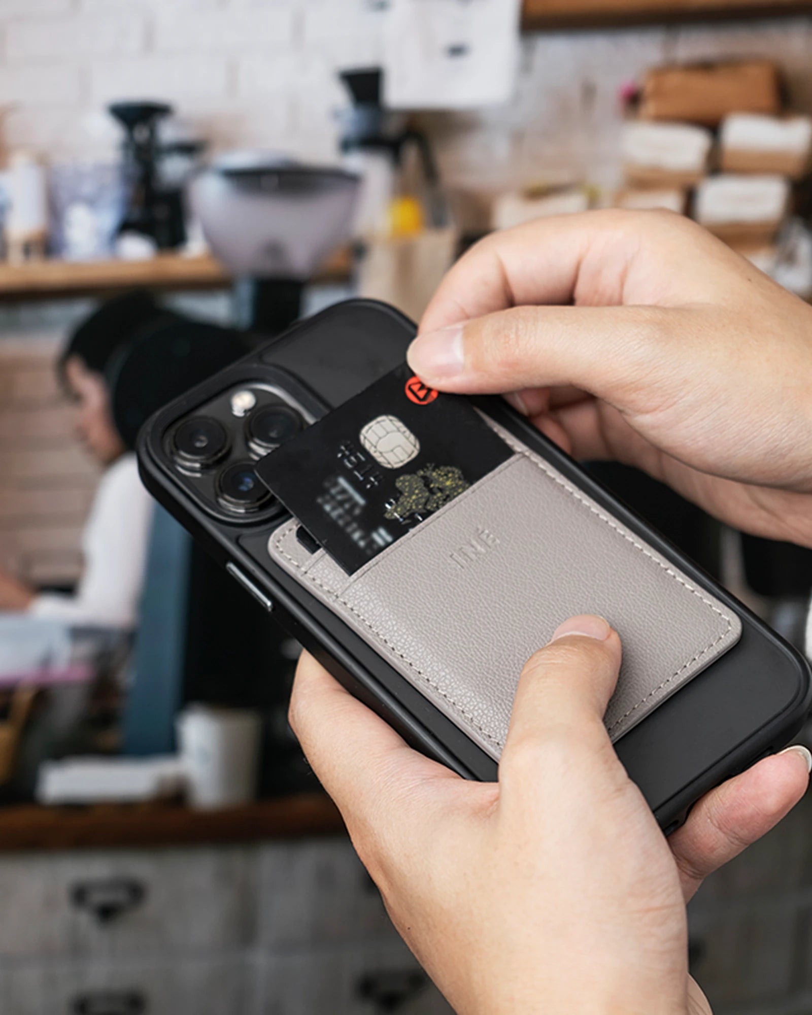 Kartenetui anti-RFID INE Mini zum Personalisieren - 13