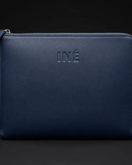 Pochette aus recyceltem Leder 10/11" zum Personalisieren - 5